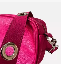 OLIVIA FUCSIA CUERO GRANEADO - tienda online