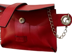 FILIPA CUERO GRANEADO ROJO en internet