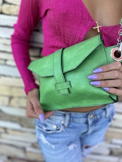 FILIPA CUERO VERDE MANZANA - comprar online