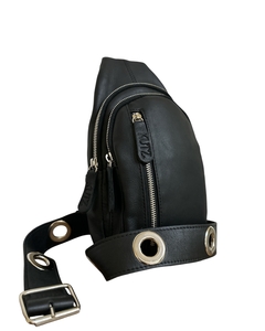 FRIDA CUERO CHAROL NEGRO - tienda online