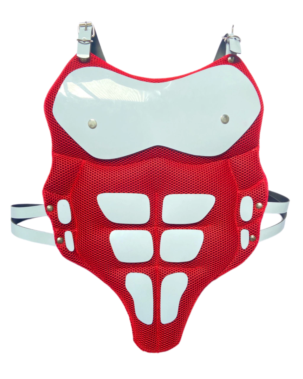 PEITORAL PUFFER VERMELHO