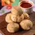 Pãozinho de grão de bico com frango - 260g (6 unidades)