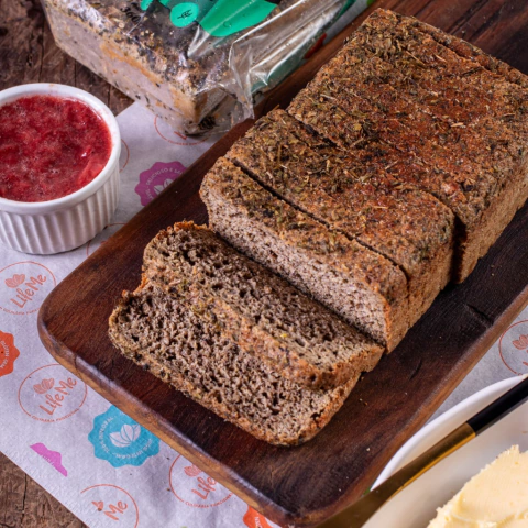Pão de ervas LOW CARB - 400g - comprar online
