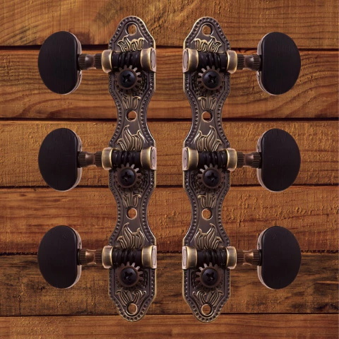 Tarraxa Rozini Violão Ouro Velho Pino Grosso - RA405ABPG - comprar online