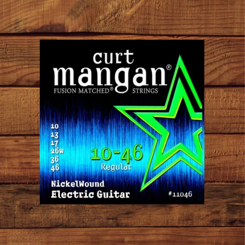 Encordoamento Curt Mangan Guitarra 0.10-046 Nickel Wound - comprar online