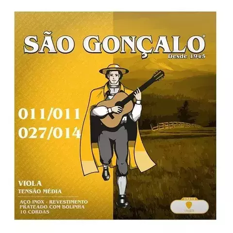 Encordoamento São Gonçalo Viola Cebolão Ré