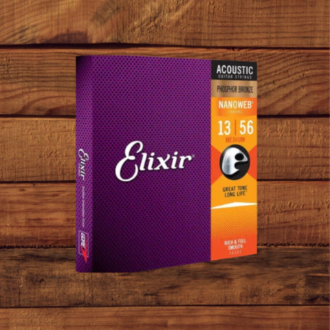 Encordoamento Elixir Violão 0.13-056 Phosphor - (Sem Box) - comprar online