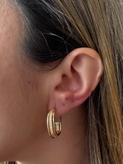 Argola fios média - comprar online