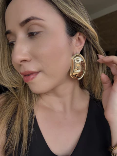 Brinco orgânico martelado maximalista - comprar online