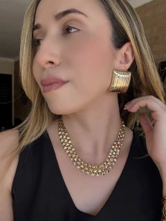 Colar geométrico moderno - comprar online