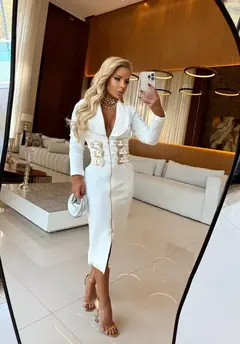 Vestido Mademoiselle - Bisket Moda Balada