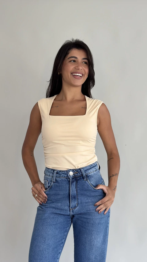 BLUSA MAVIE - AMARELO - comprar online