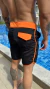 Boardshort Basic - Black Citrus - BADU