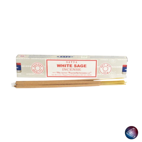 Incenso Satya Sálvia Branca