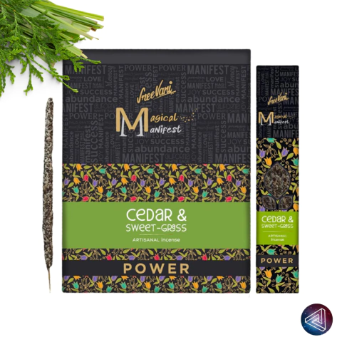 Incenso Natural Magical Manifest Cedro e Erva Doce - comprar online