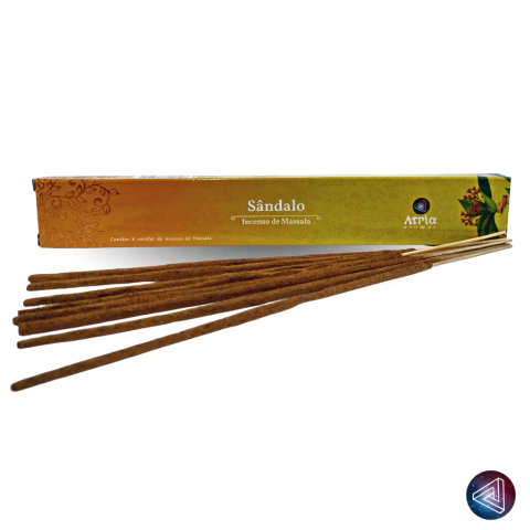 Incenso Massala Atria Aromas Sândalo
