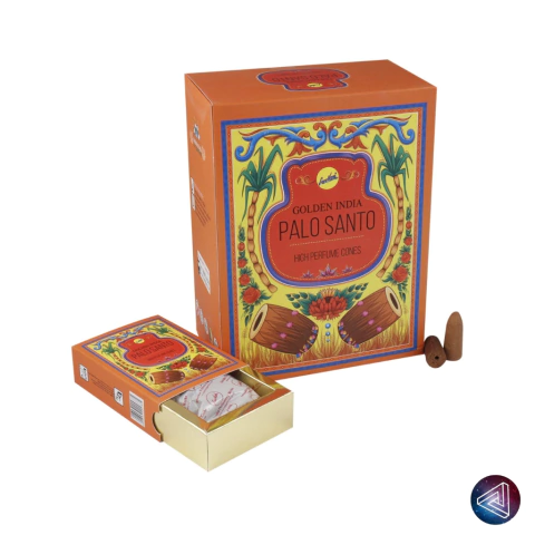 Incenso Cascata Golden India Palo Santo - SreeVani