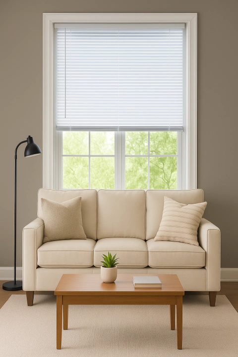 Cortina Pvc Blanca Angosta 70x125 - comprar online