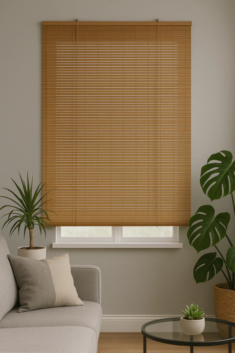 Cortina De Bambú Enrollable 120x200 Mod.2268-13 - comprar online