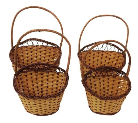 Cesta Para Colgar Con Manija X4