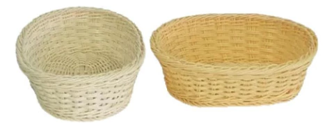 Panera Ovalada De Plástico