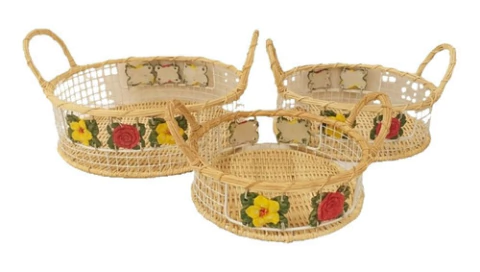 Panera Con Diseño Y Manija X3