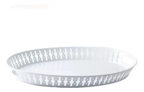 Bandeja Metal Ovalada Grande