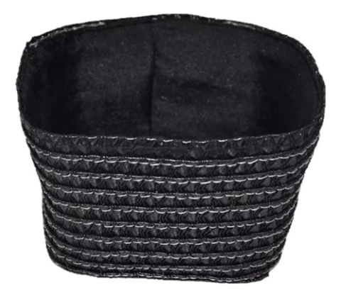 Cesto Cuadrado Chico Negro