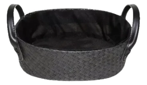 Cesta Oval Negra Chica