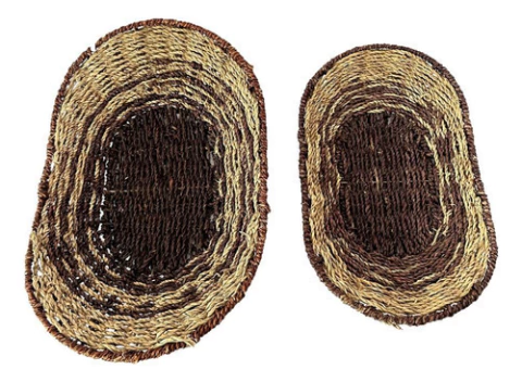 Centro De Mesa Ovalado Bandejas Set X2