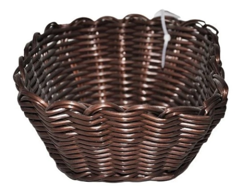 Cesto Cuadrado De Plástico