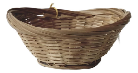 Panera Oval Marrón Oscuro (set X50) D: 17cm