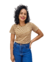 T-SHIRT LISTRADA - CAMISETA FEMININA 100% ALGODÃO – CONFORTÁVEL E ATEMPORAL - IMPÉRIA