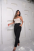 CALÇA PINÇA COM CINTO - MITA FASHION