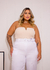SHORT COM CINTO PLUS SIZE