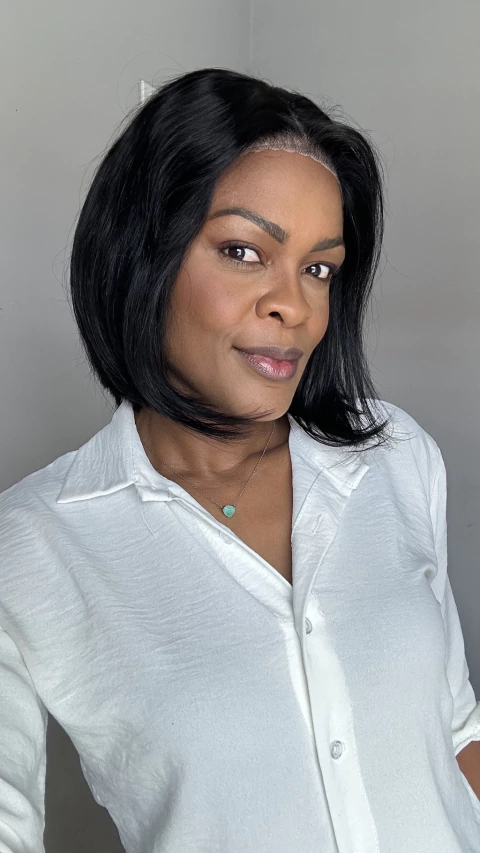 Lace front zaia cabelo humano