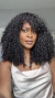 Wig Delia, cabelo humano, cacheado - comprar online