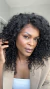 Lace front Nicole cabelo humano cacheado na internet