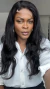 Lace front Lara preto, cabelo humano 60 cm - comprar online