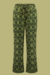 Calça Monograma verde