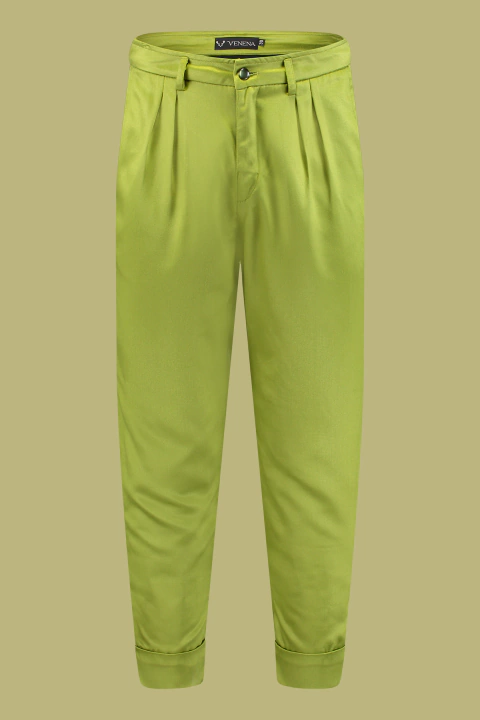 Calça Alfaiataria verde