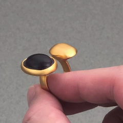 anillo amatista