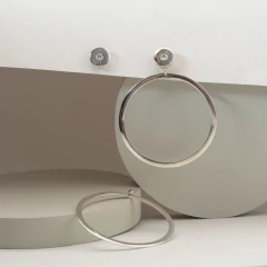 Aros desmontables argolla plata en internet