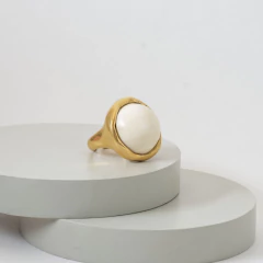 Anillo con cabujon vintage