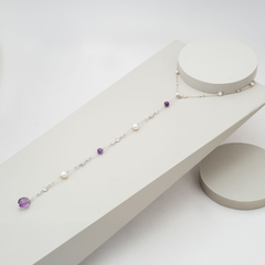 Collar Versatil con Amatistas