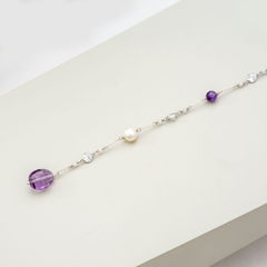 Collar Versatil con Amatistas - comprar online