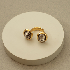 anillo combinado doble - comprar online