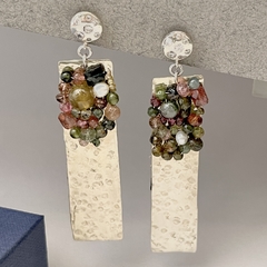 Aros Bordados turmalina