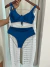 Biquini Juliana azul - Sentido praia