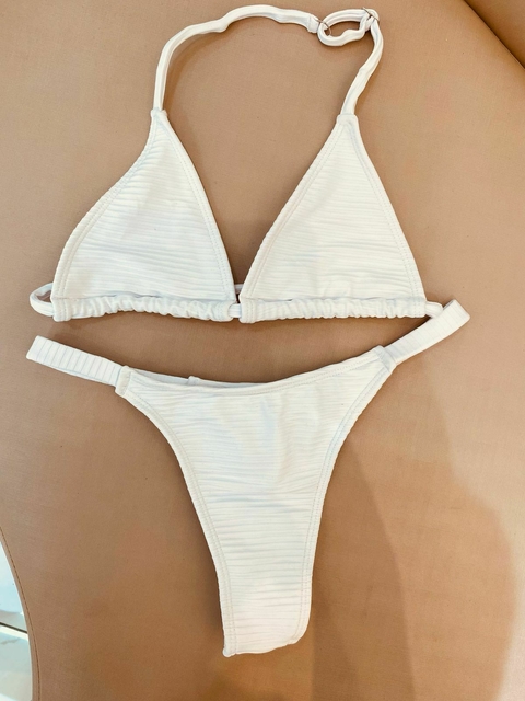 Biquini bronze branco M - comprar online